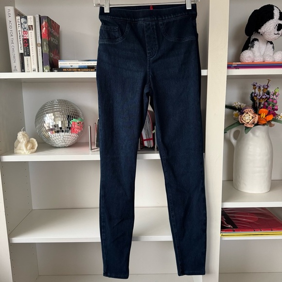 SPANX Jean-ish Ankle Leggings Twilight Rinse - Picture 7 of 12